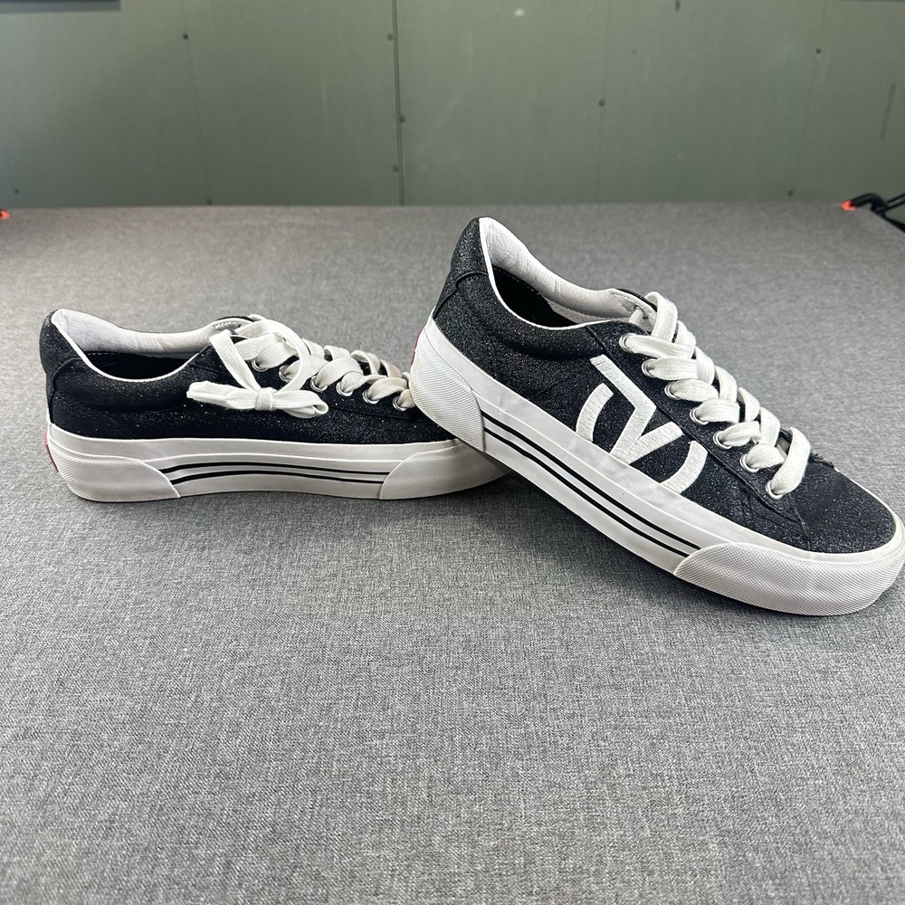 Vans Sneakers Off The Wall Ward Women's Size 8.5‎ Glitter Athletic Shoes